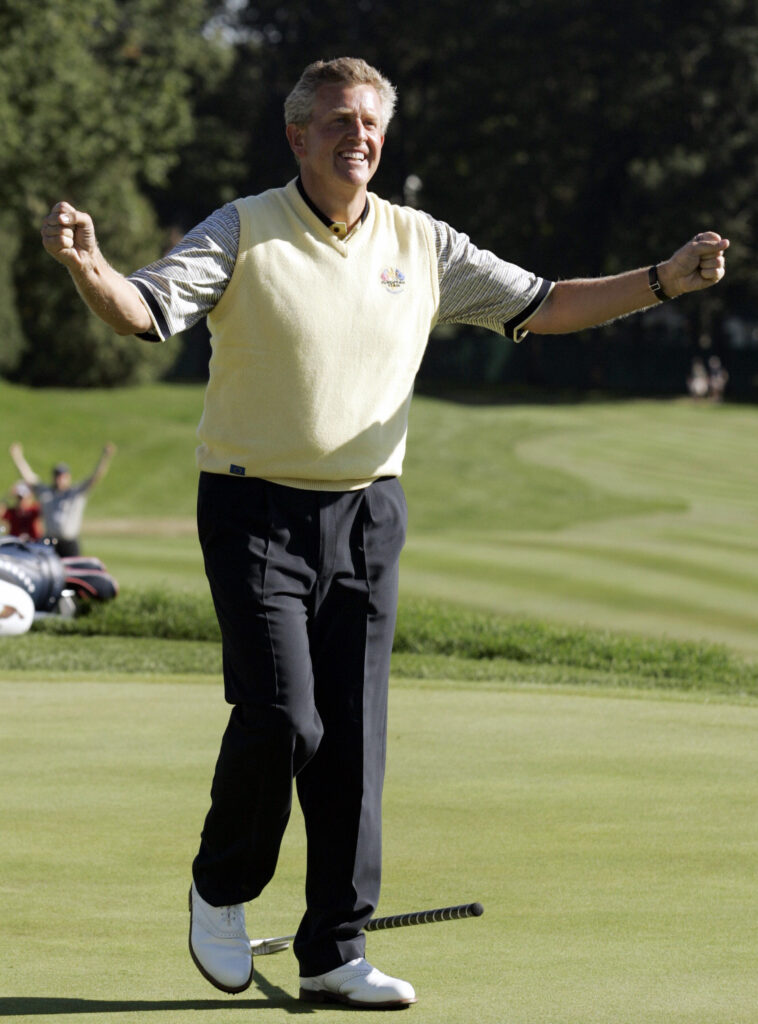 European Ryder Cup golfer Colin Montgome